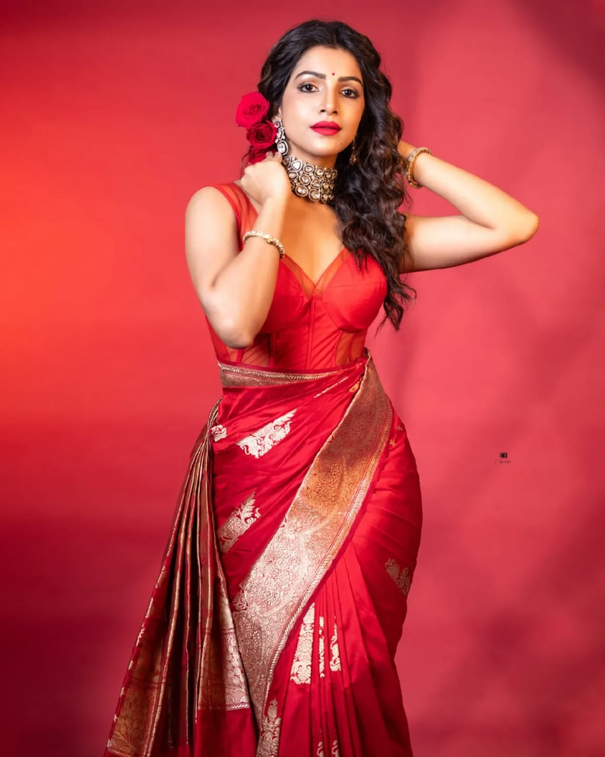 Aadhya — fashion model portfolio, Chennai. Frame 3.