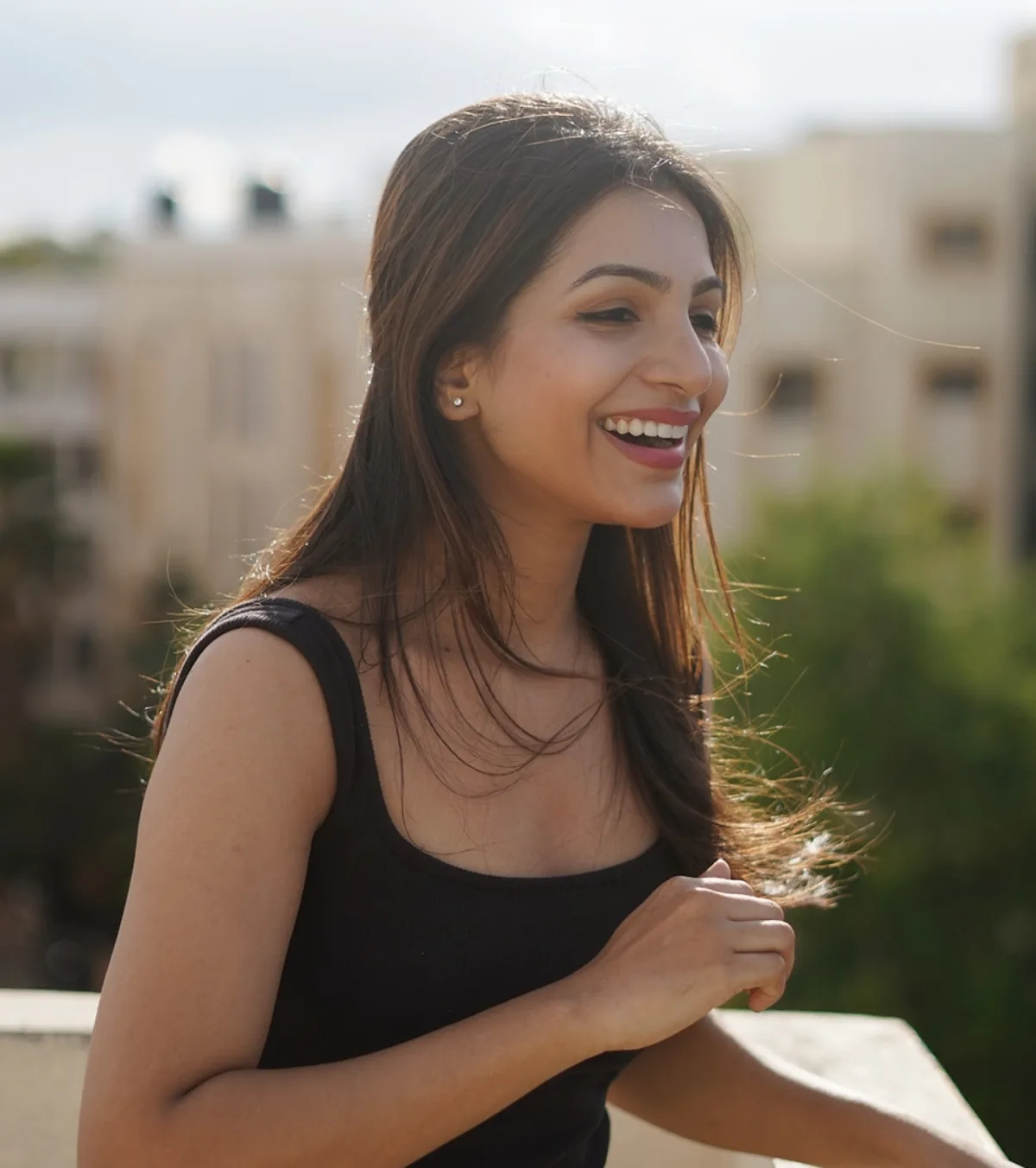 Aadhya — fashion model portfolio, Chennai. Frame 7.