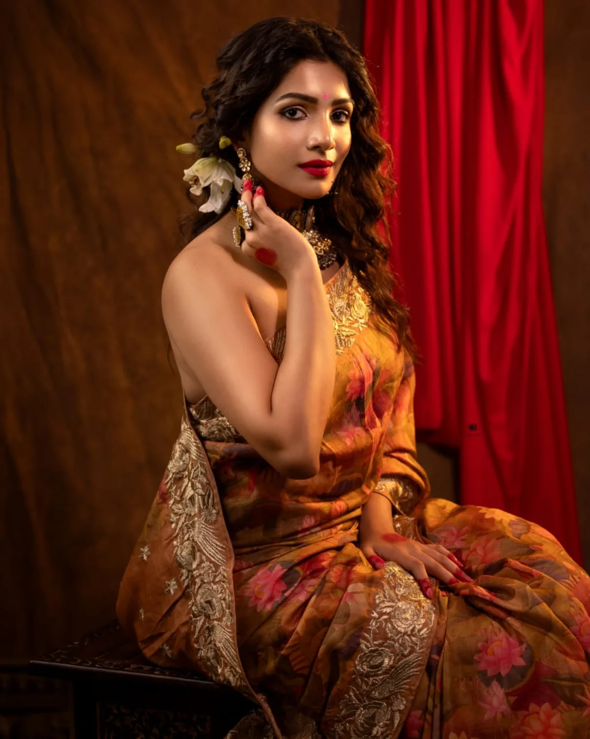 Aadhya — fashion model portfolio, Chennai. Frame 8.