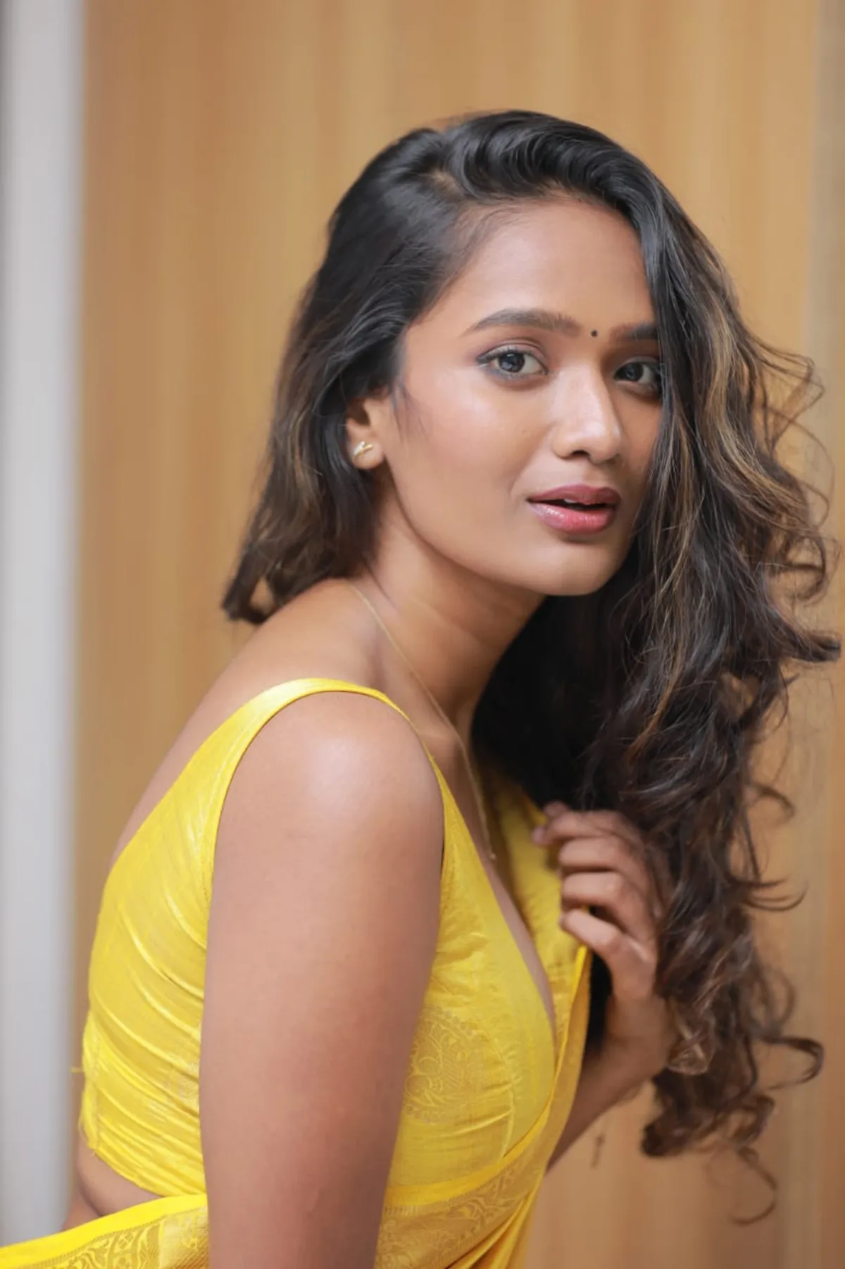 Alekiya — fashion model portfolio, Chennai. Frame 2.