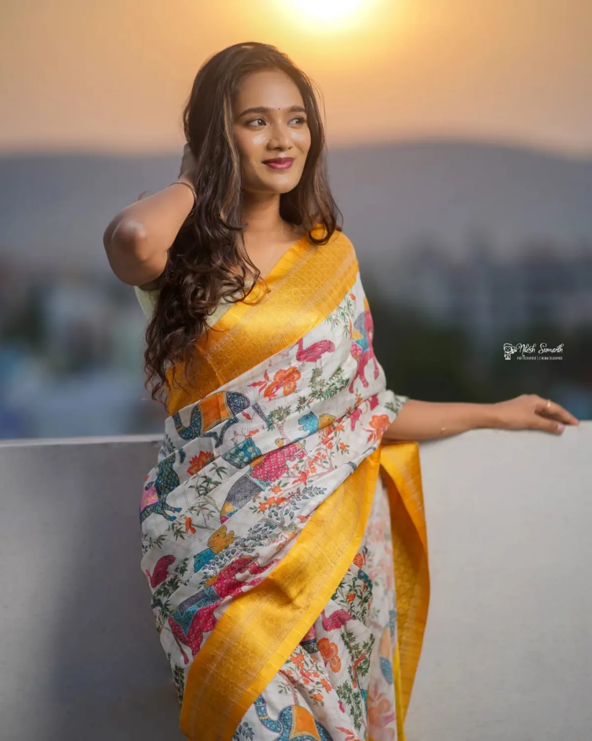 Alekiya — fashion model portfolio, Chennai. Frame 3.