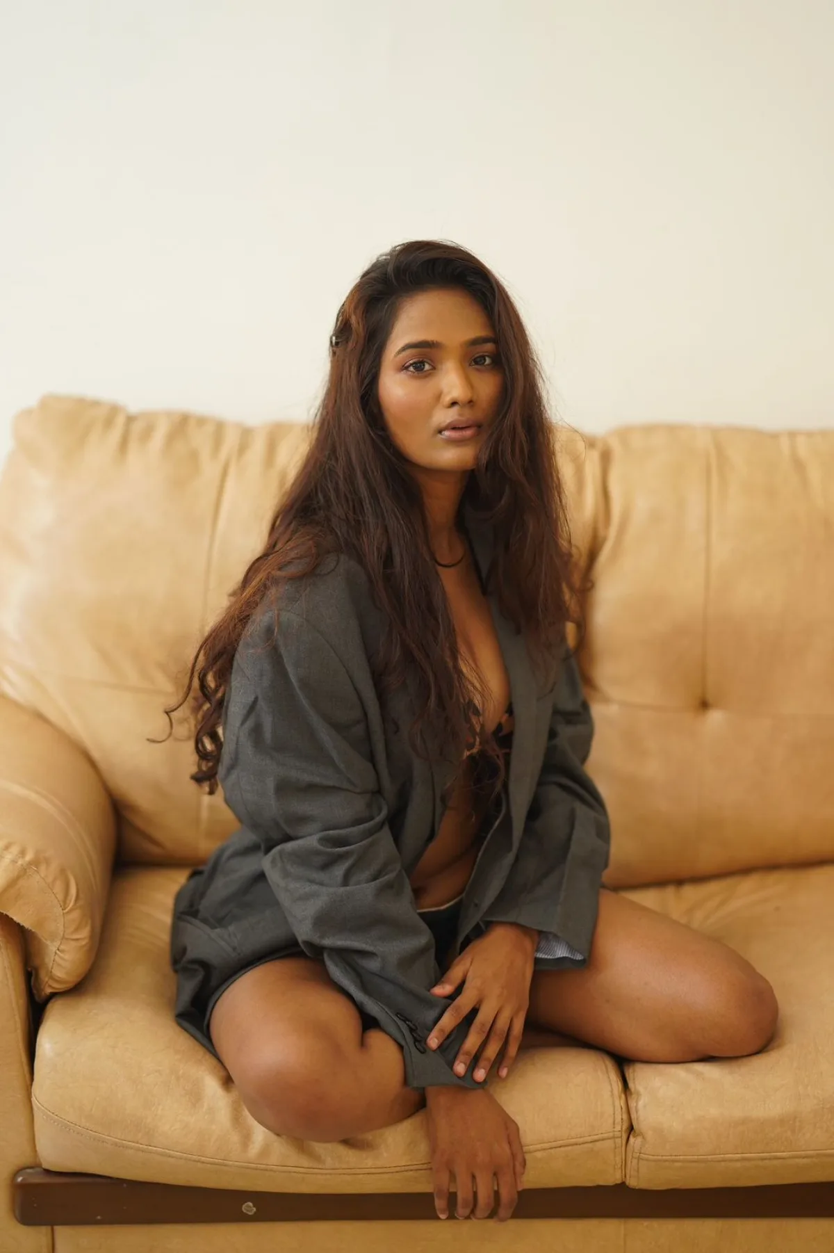 Alekiya — fashion model portfolio, Chennai. Frame 5.