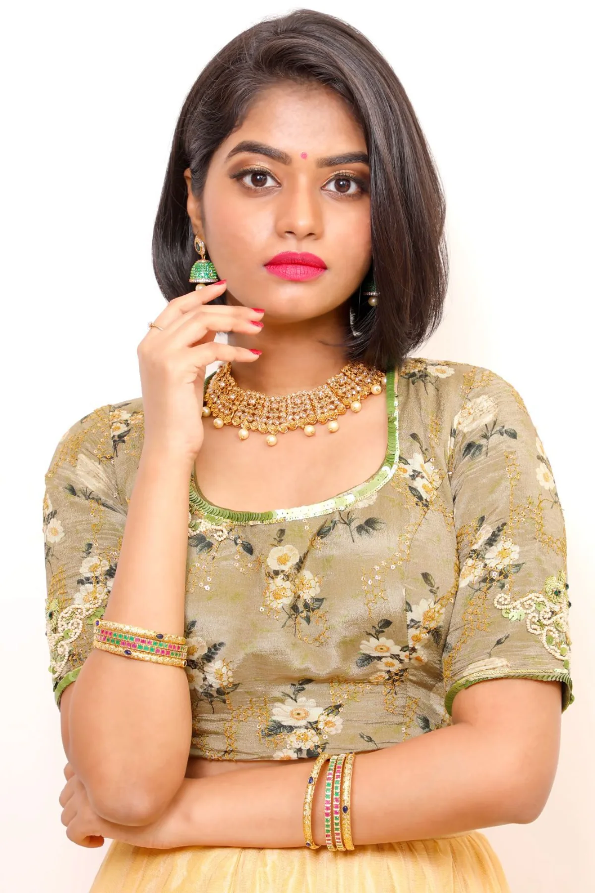 Ananya Nedunchezhian — fashion model portfolio, Chennai. Frame 2.