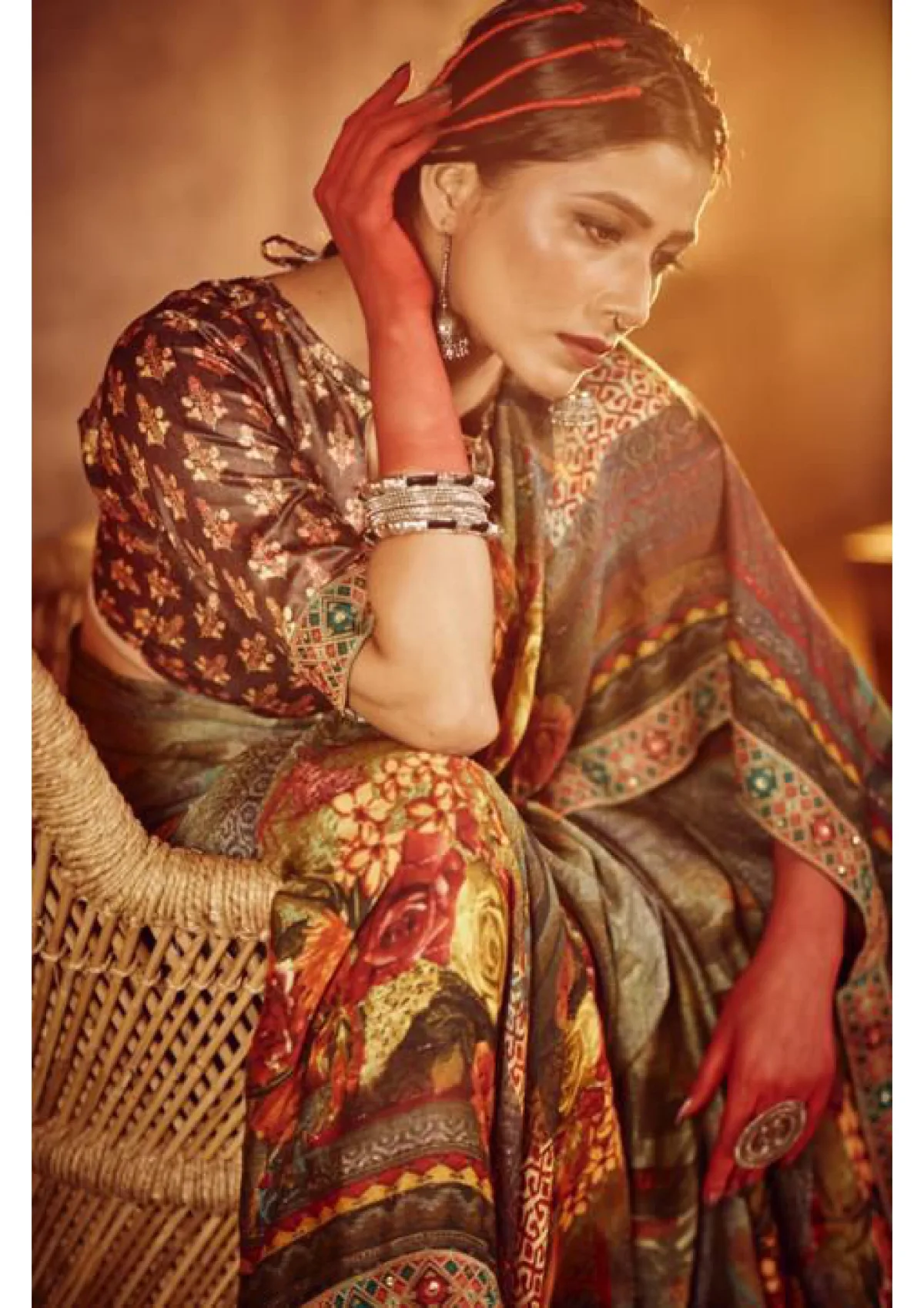 Apritha — fashion model portfolio, Chennai. Frame 10.