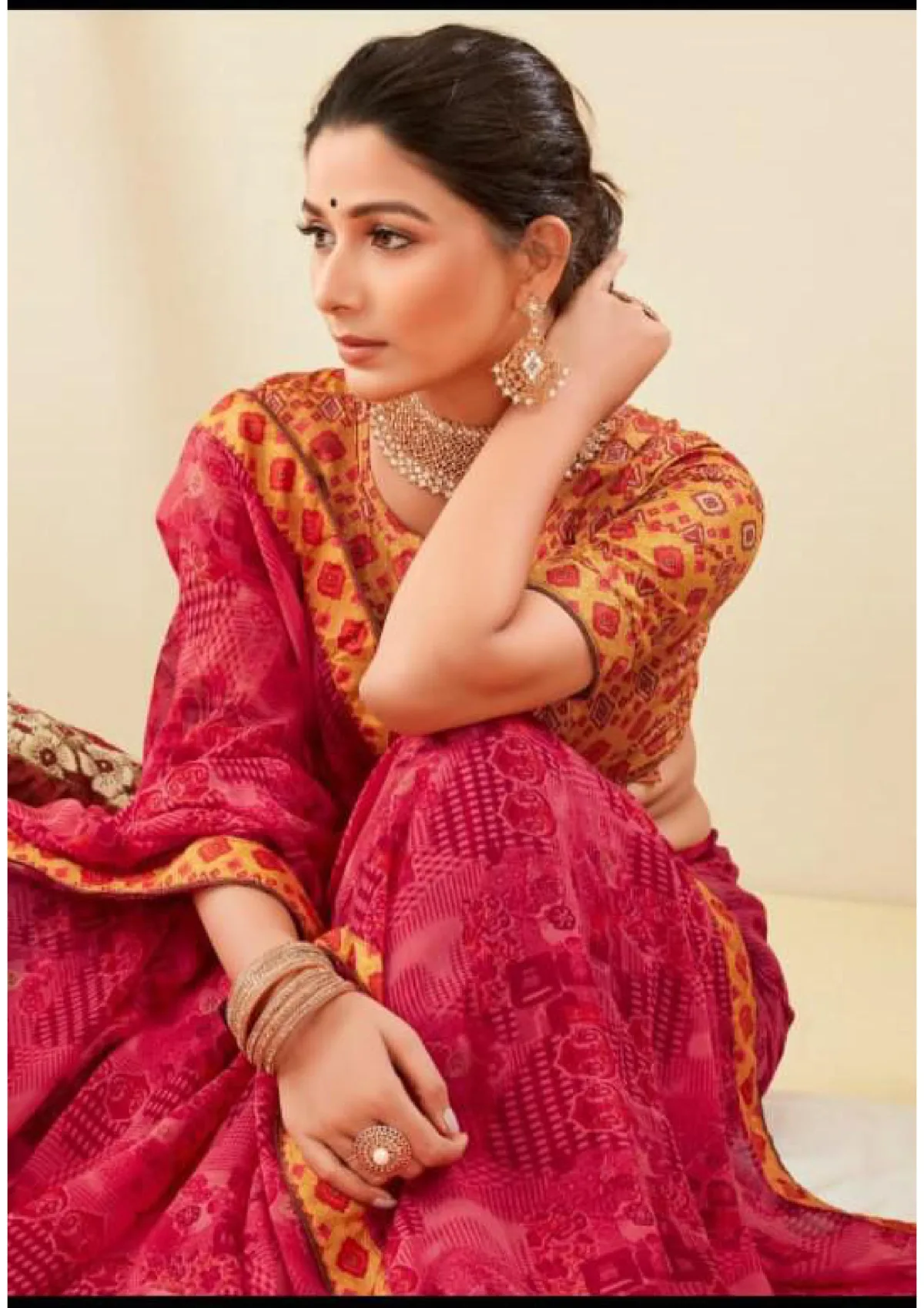 Apritha — fashion model portfolio, Chennai. Frame 18.