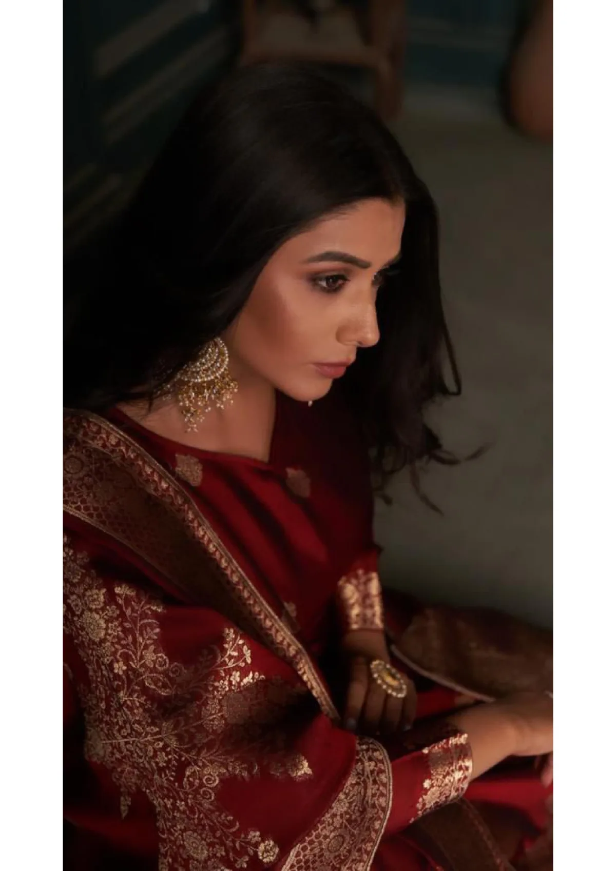 Apritha — fashion model portfolio, Chennai. Frame 7.