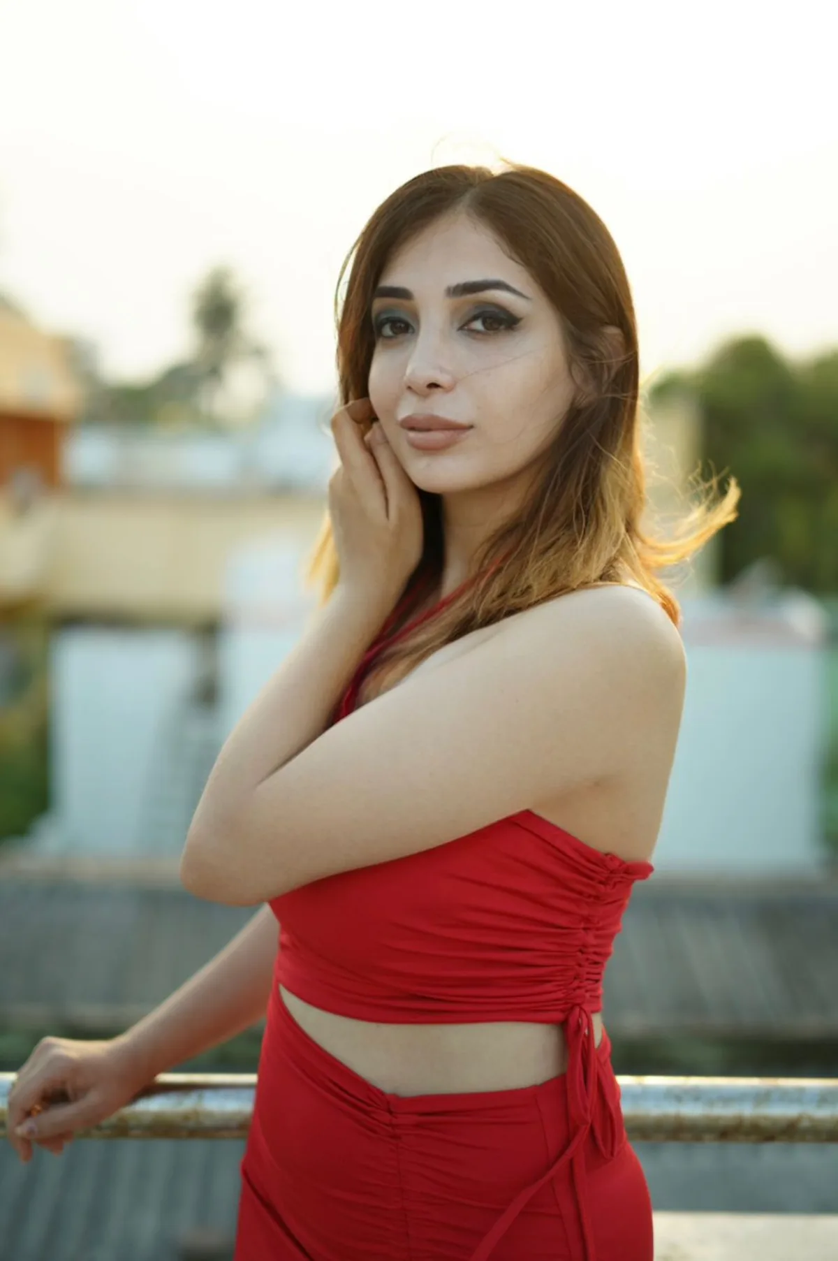 Arzoo — fashion model portfolio, Chennai. Frame 5.