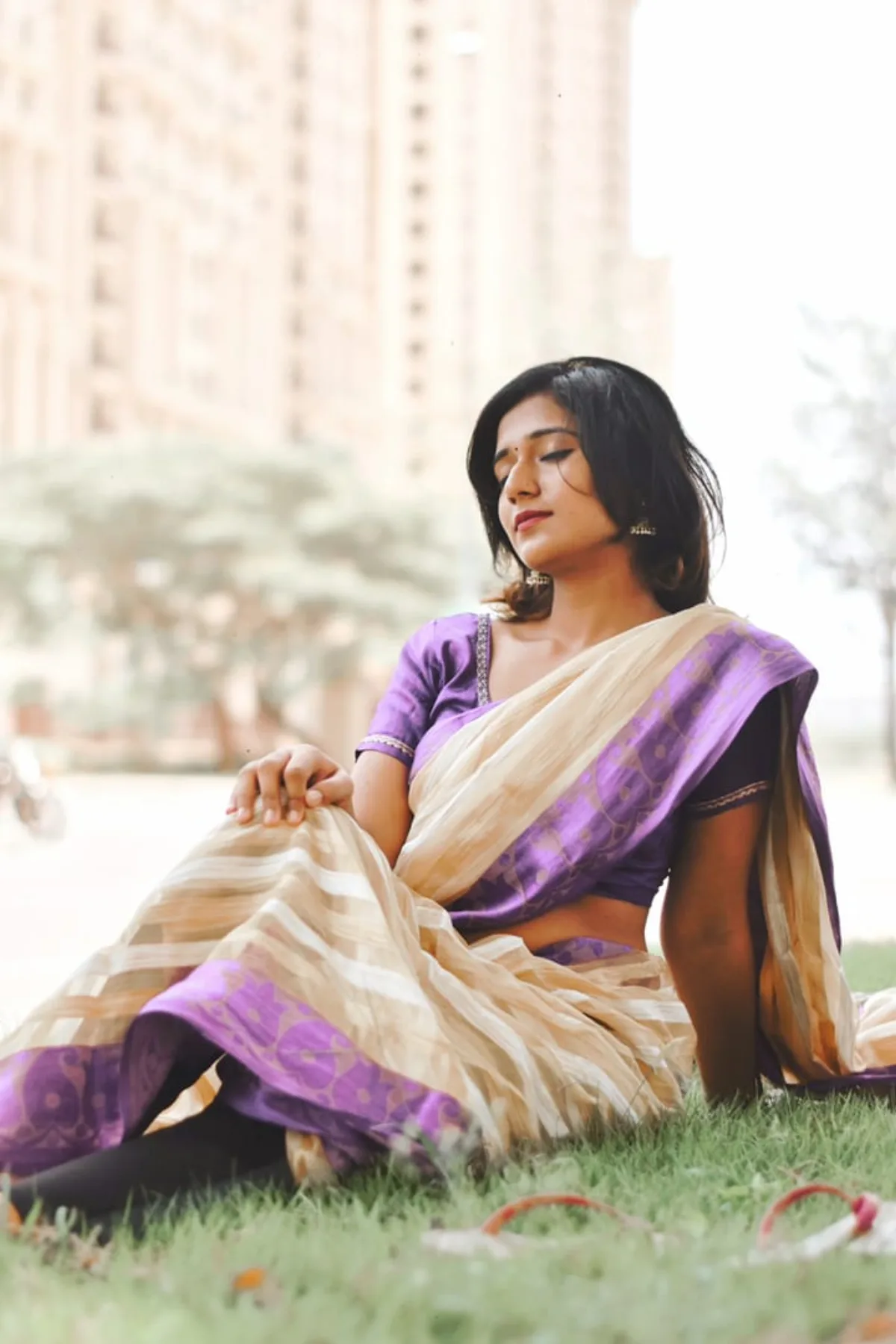 Darshini — fashion model portfolio, Chennai. Frame 10.