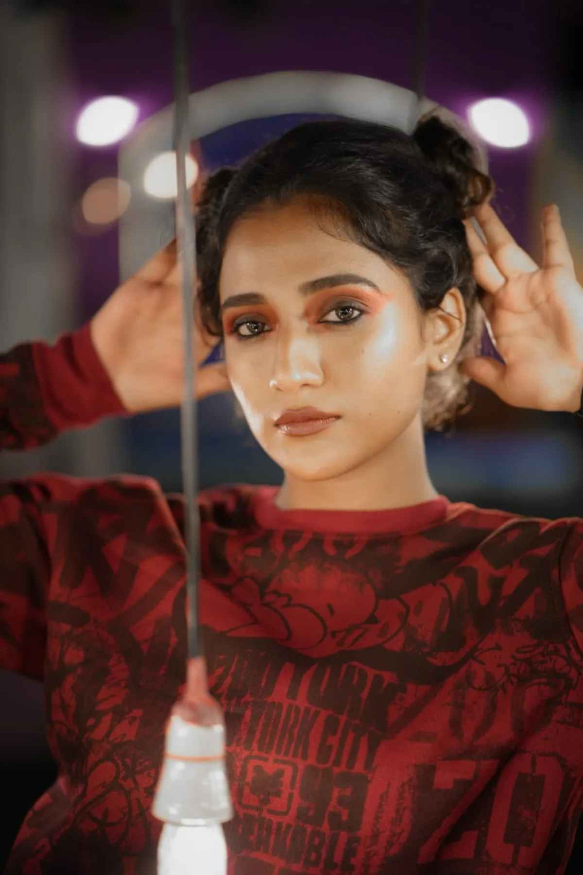 Darshini — fashion model portfolio, Chennai. Frame 12.