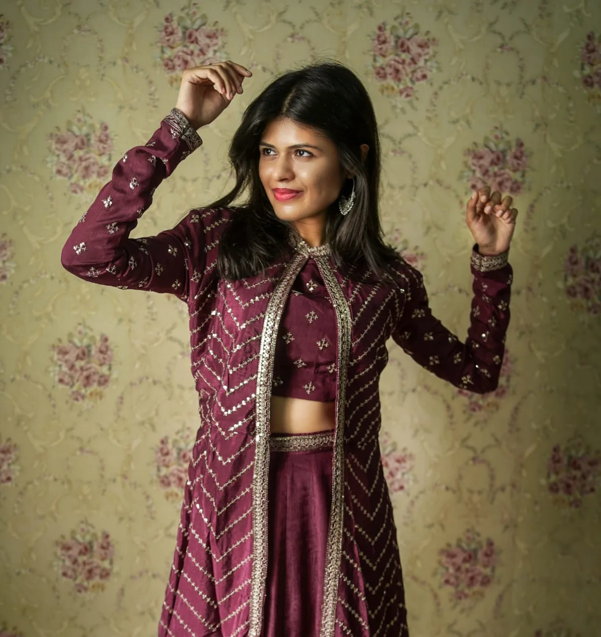 Dhanya S Naik — fashion model portfolio, Chennai. Frame 3.