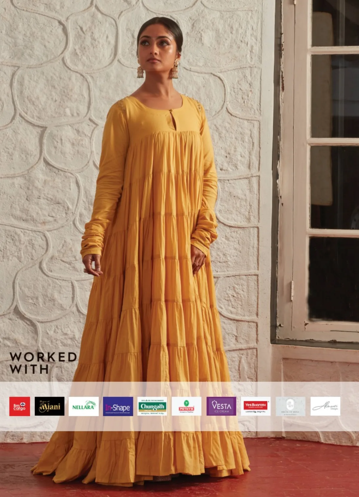 Dilna — fashion model portfolio, Chennai. Frame 3.