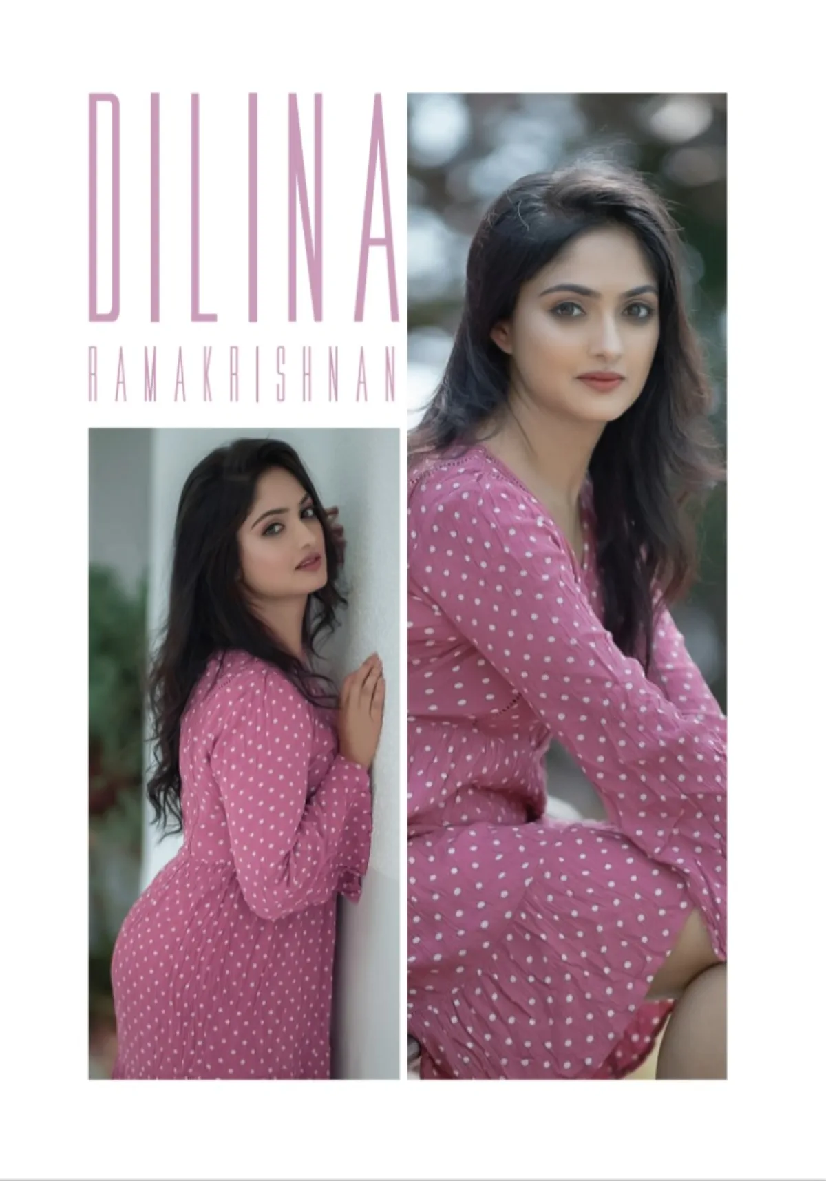 Dilna — fashion model portfolio, Chennai. Frame 5.