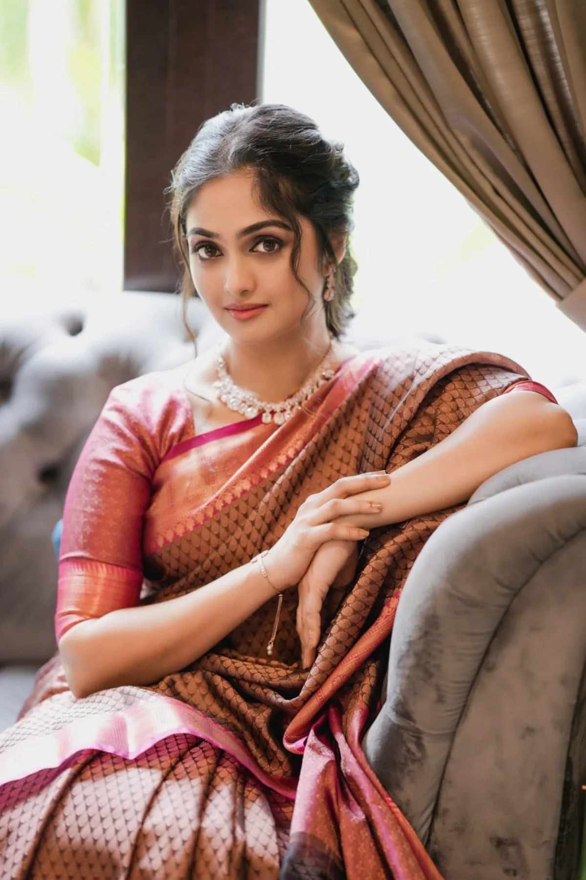 Dilna — fashion model portfolio, Chennai. Frame 6.