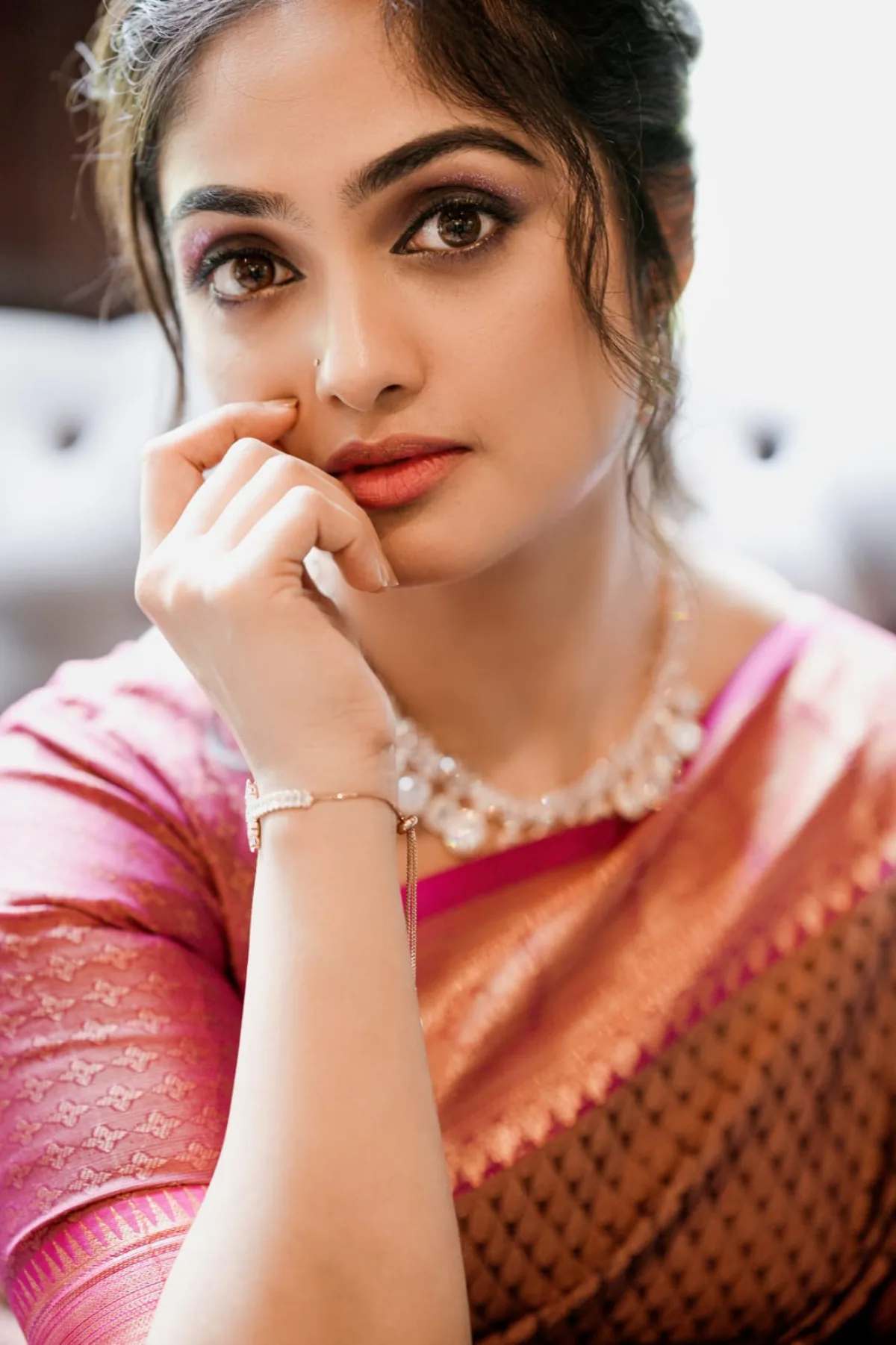 Dilna — fashion model portfolio, Chennai. Frame 7.