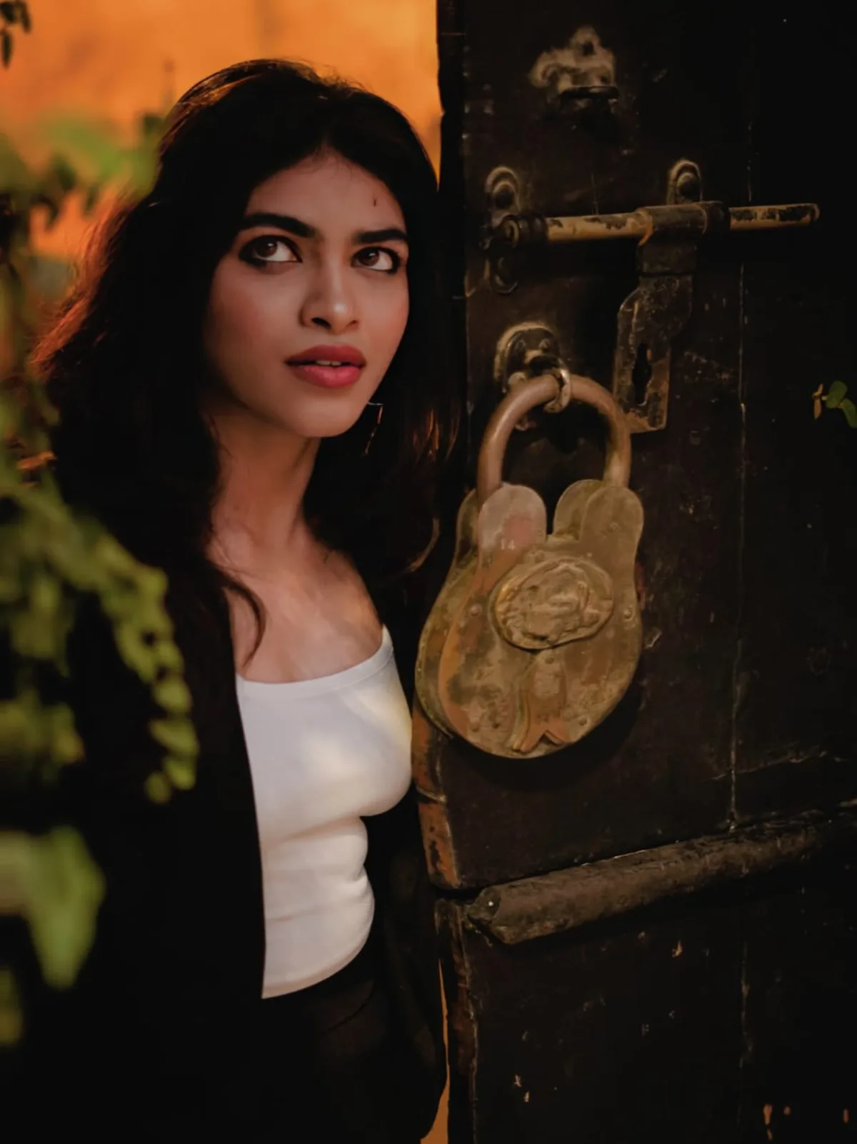 Faseena — fashion model portfolio, Chennai. Frame 1.