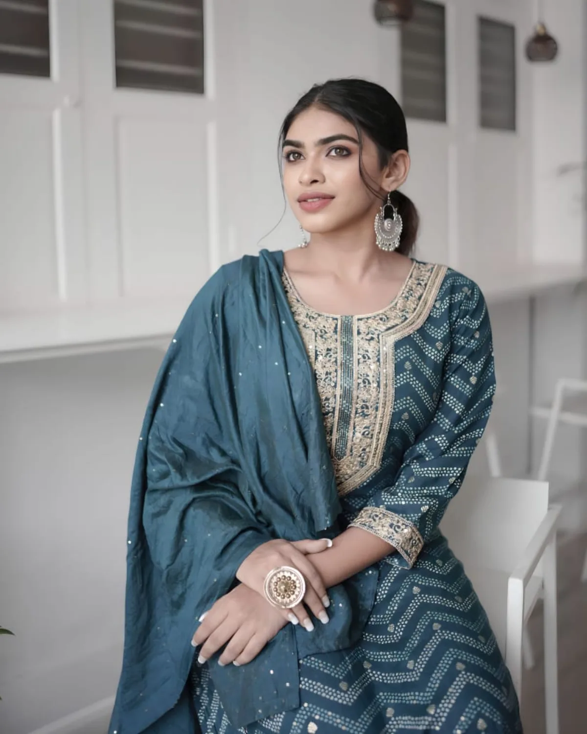 Faseena — fashion model portfolio, Chennai. Frame 2.