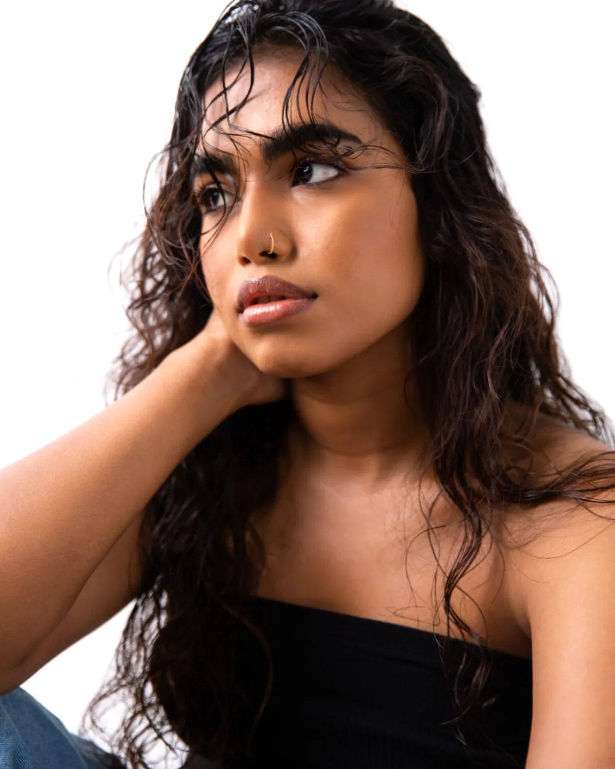 Gopika — fashion model portfolio, Chennai. Frame 7.