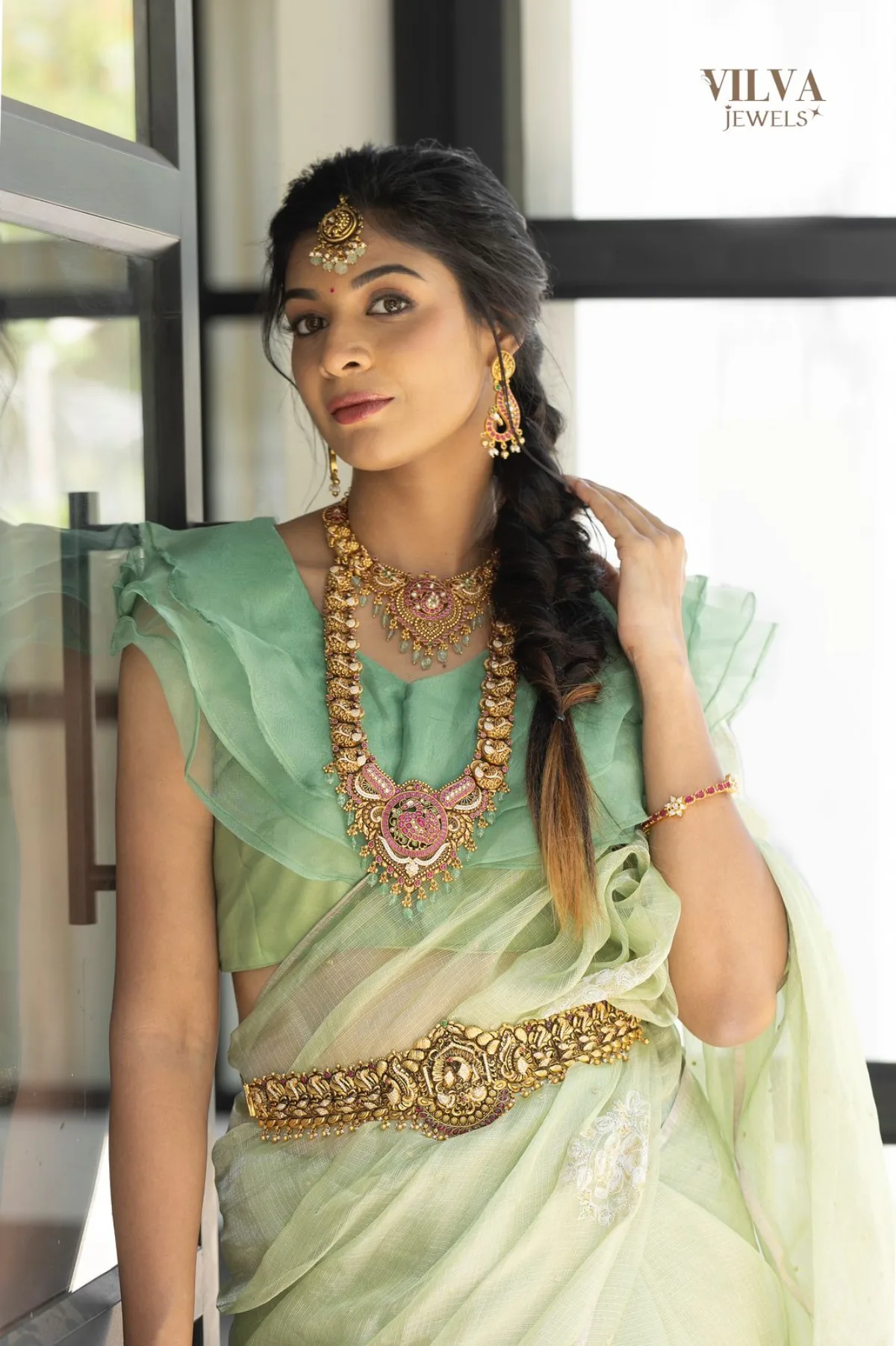 Harisha — fashion model portfolio, Chennai. Frame 1.