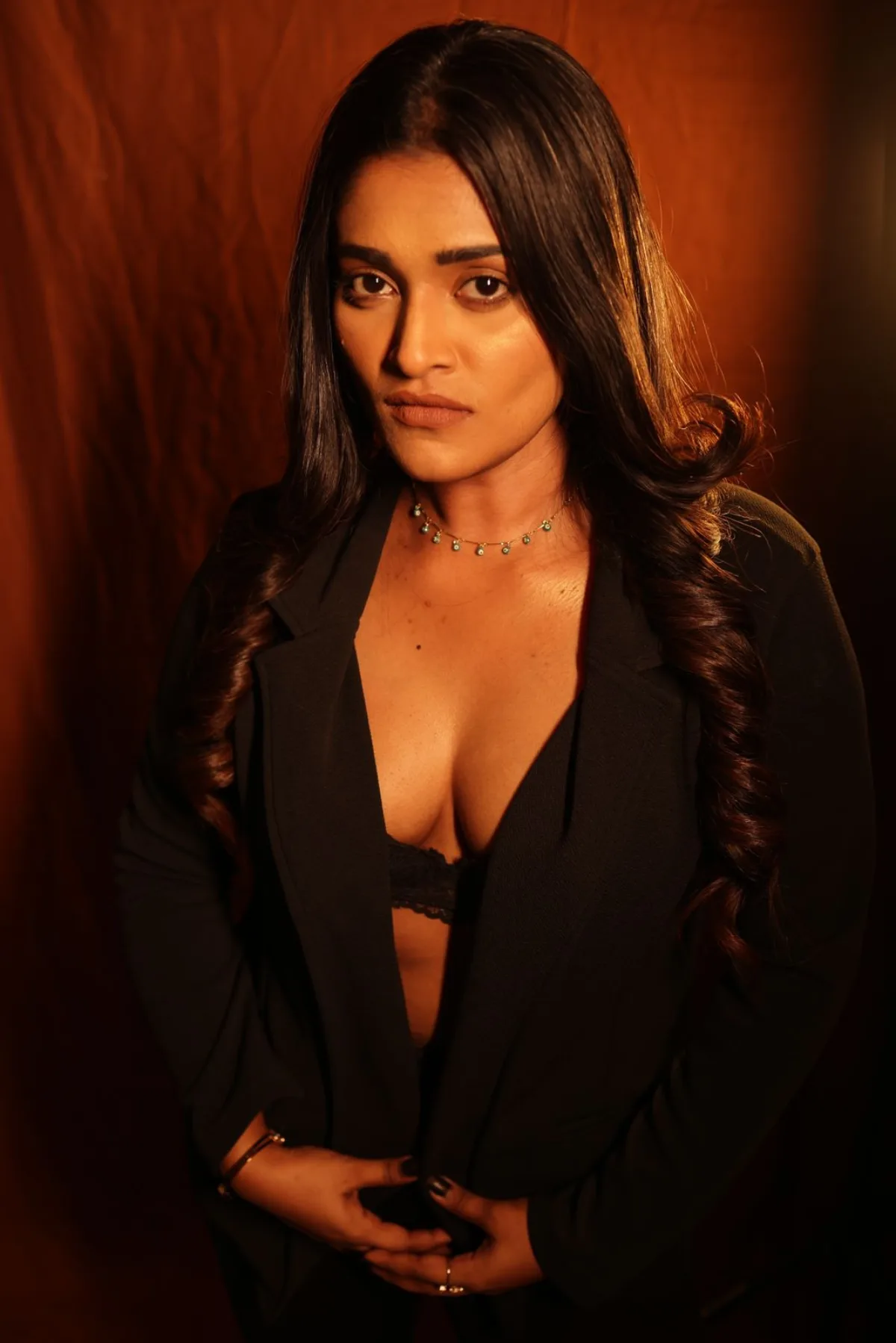 Isha — fashion model portfolio, Chennai. Frame 2.