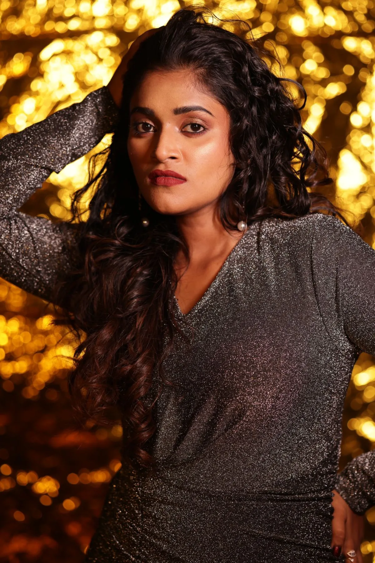 Isha — fashion model portfolio, Chennai. Frame 3.
