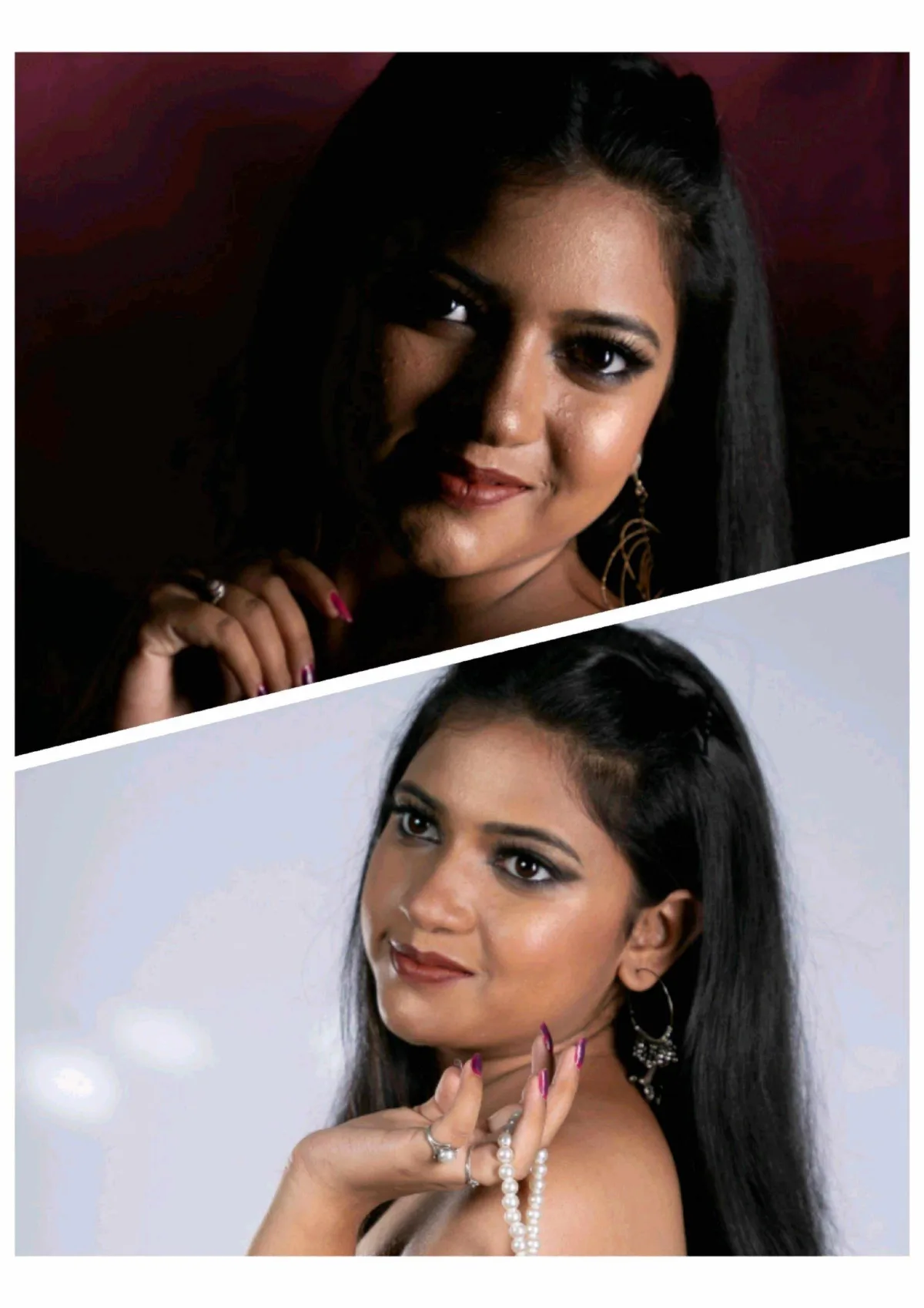 Kanishka — fashion model portfolio, Chennai. Frame 1.