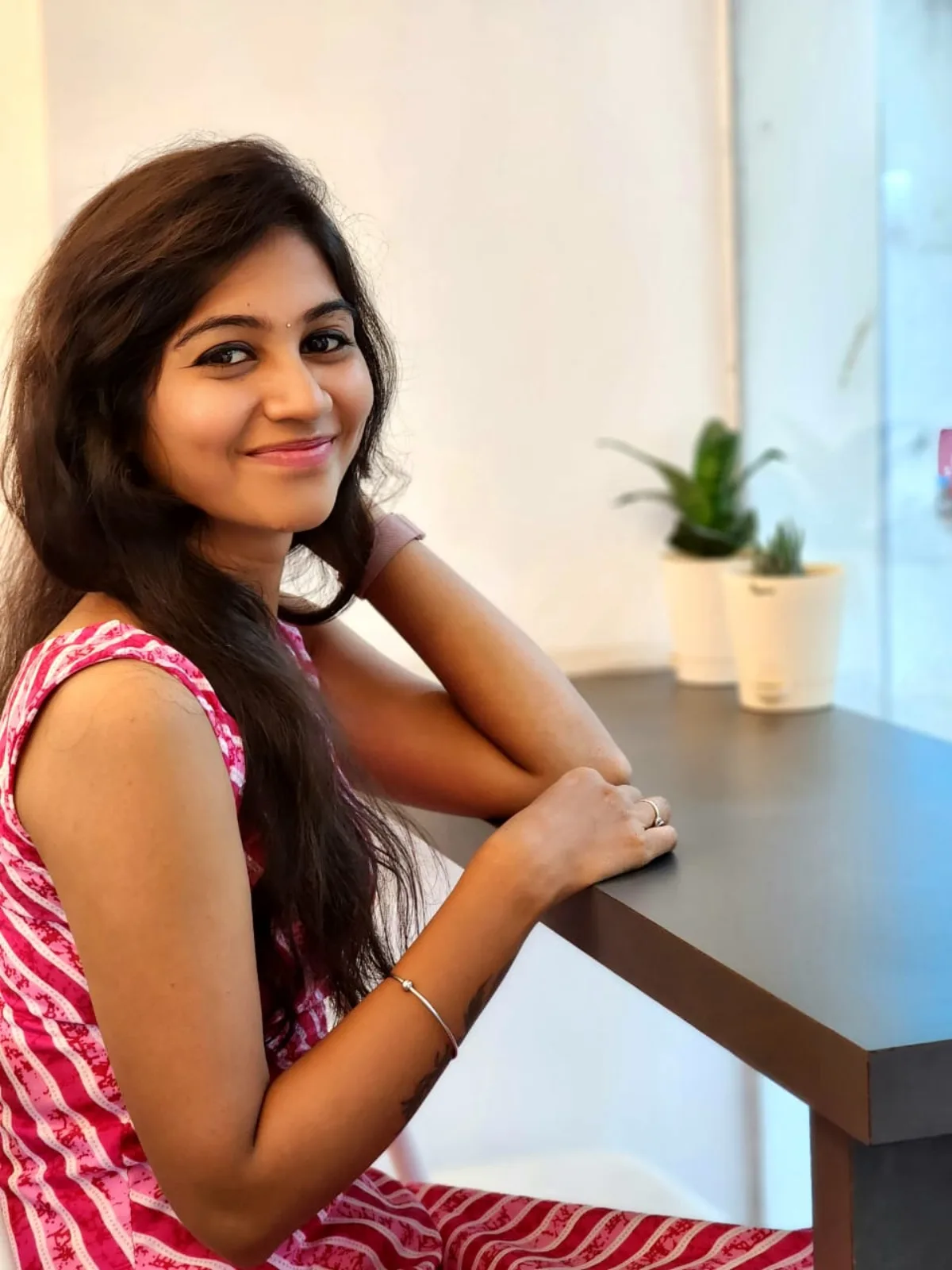 Kavitha — fashion model portfolio, Chennai. Frame 1.