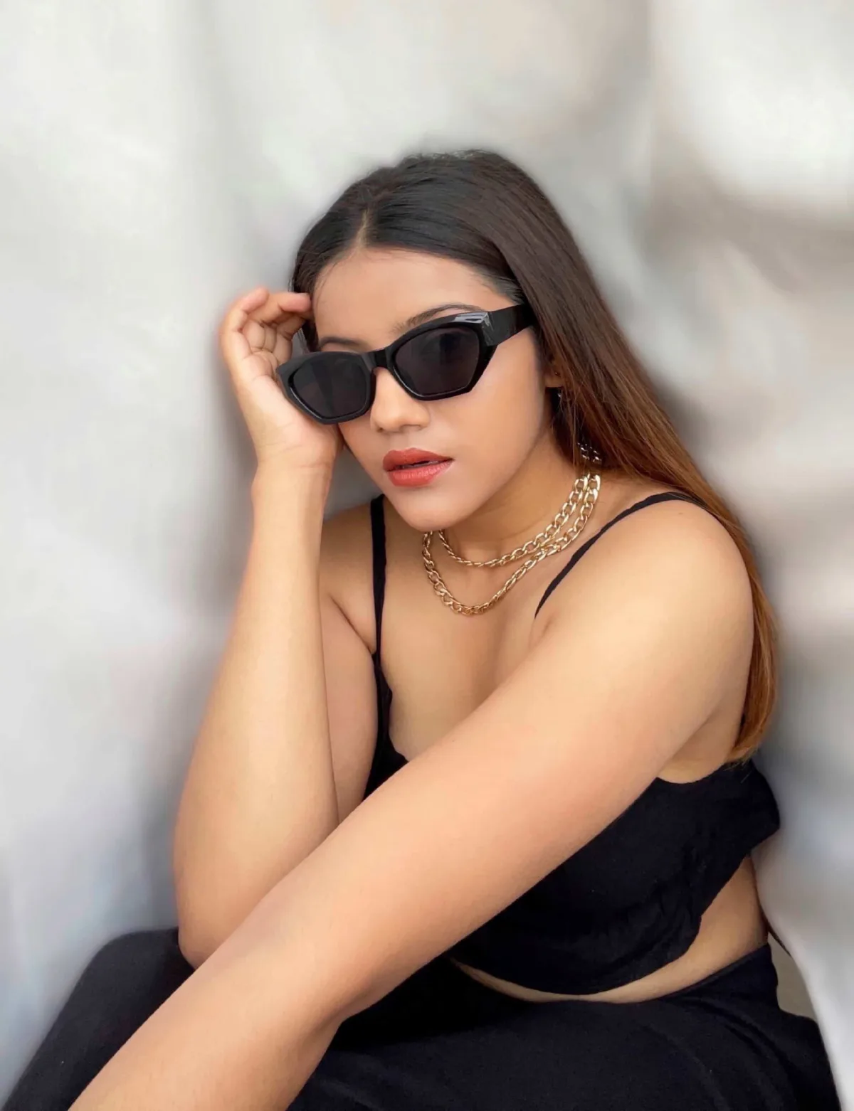 Khushi Metha — fashion model portfolio, Chennai. Frame 3.