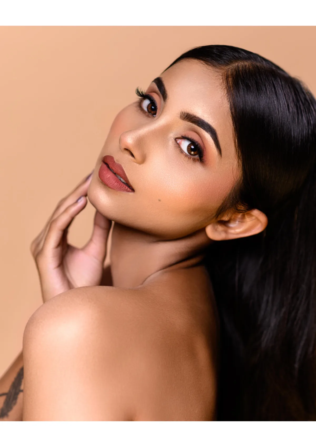 Kusuma — fashion model portfolio, Chennai. Frame 4.