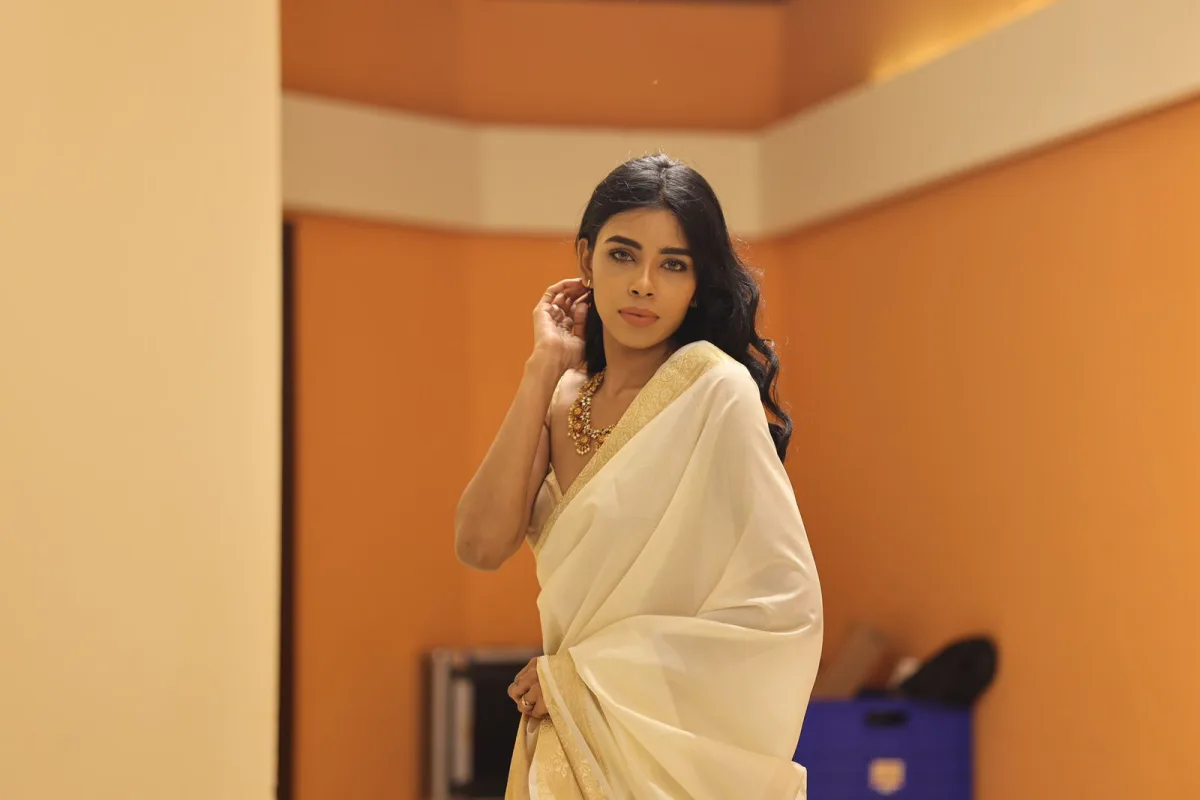 Luma — fashion model portfolio, Chennai. Frame 2.
